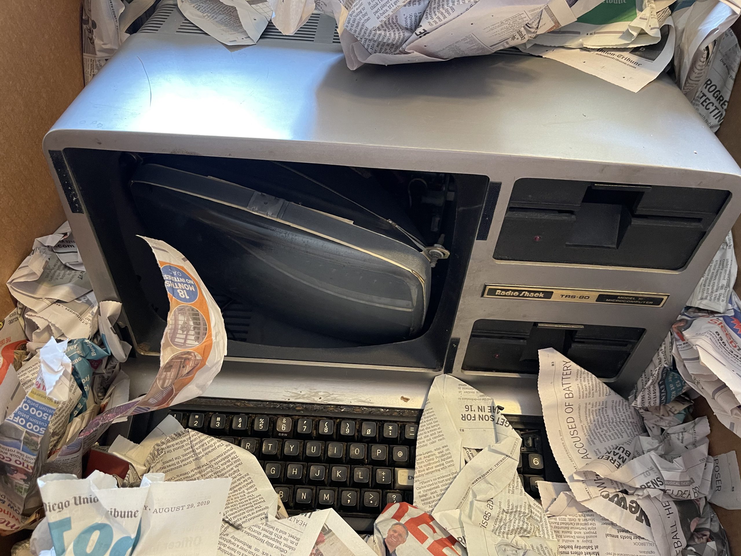 Packing and Sending TRS-80’s